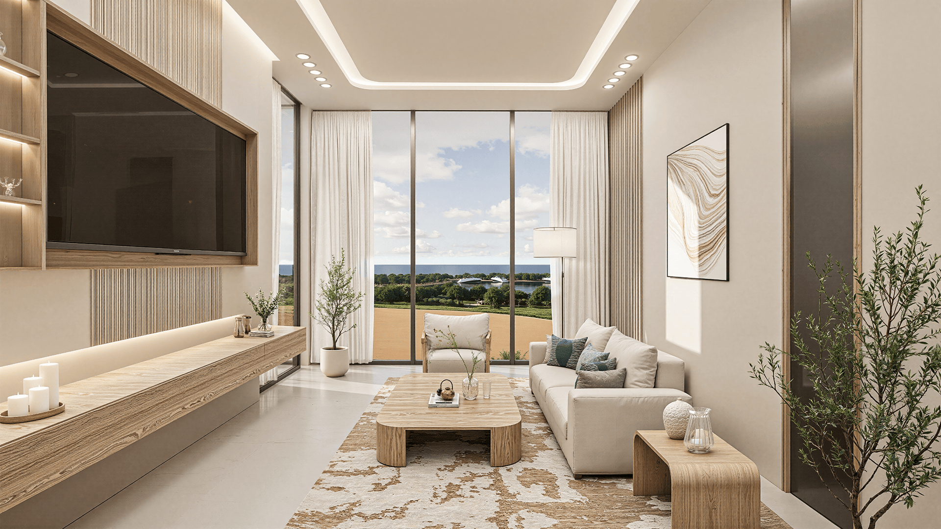 Luxurious Waterfront Residence with Arabian Gulf Views