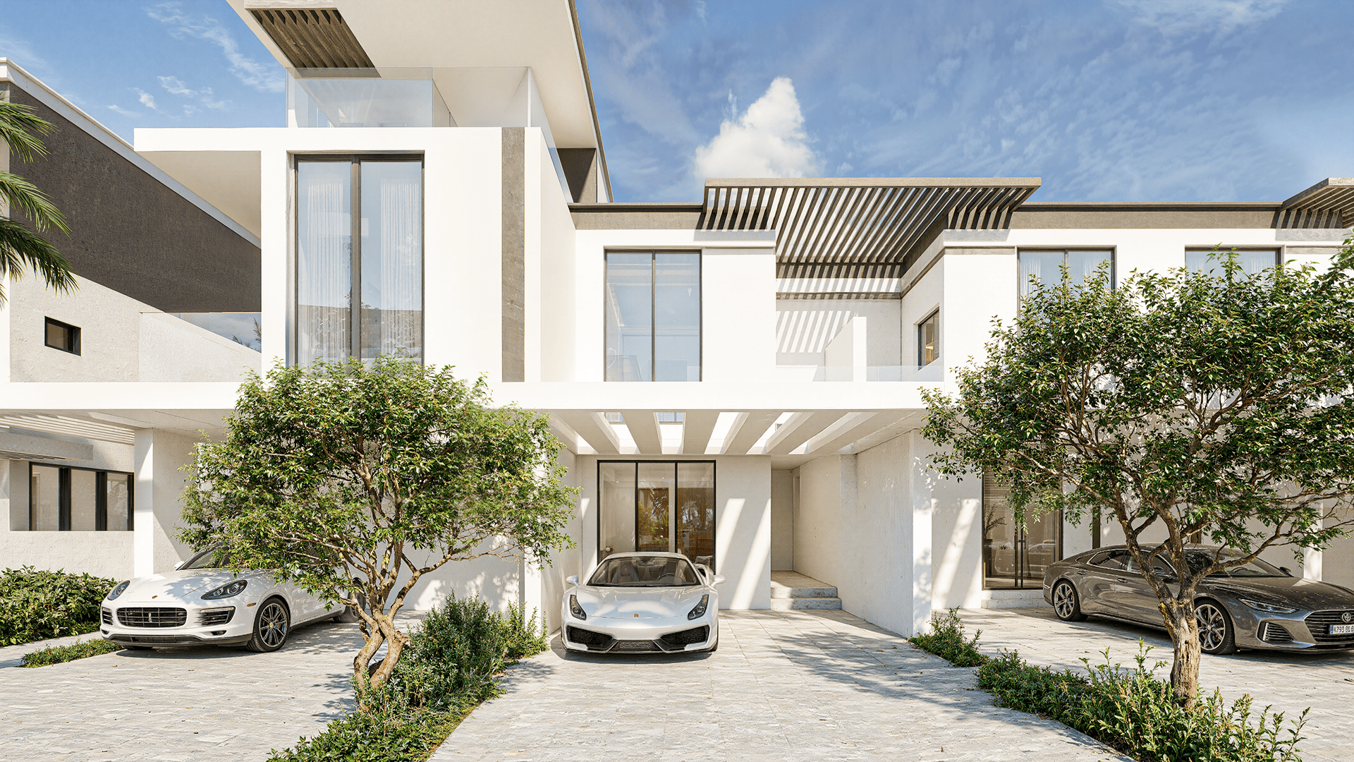 Luxury 4BR Waterfront Townhouse Amidst Tropical Island Living